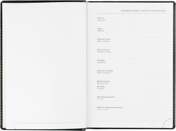 Изображение товара Ежедневник Attache Agenda 2026 / 2250168 (176л, черный)