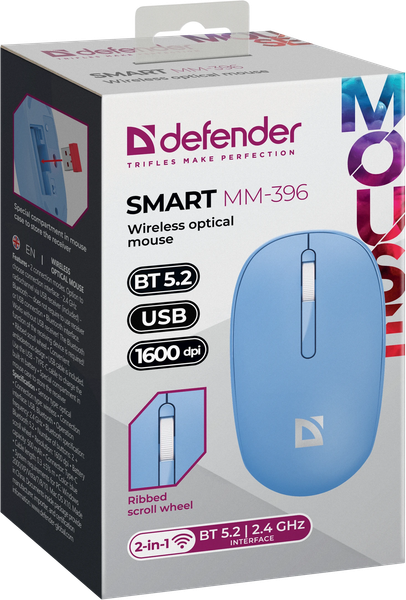 Изображение товара Мышь Defender Smart MM-396 / 52397