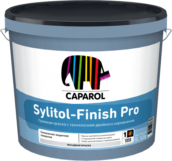 Изображение товара Краска Caparol Sylitol-Finish Pro База 1 (10л)