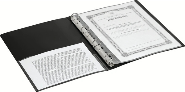 Изображение товара Папка для бумаг Attache 50256 (черный)