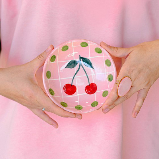 Изображение товара Салатник Bitossi Quadri Rosa QRI00310