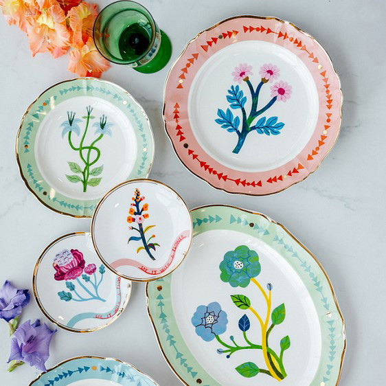 Изображение товара Тарелка столовая глубокая Bitossi Botanica BOT00002