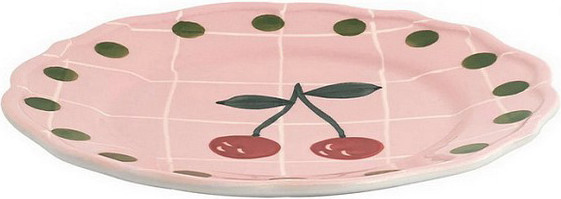 Изображение товара Тарелка закусочная (десертная) Bitossi Quadri Rosa QRI00302