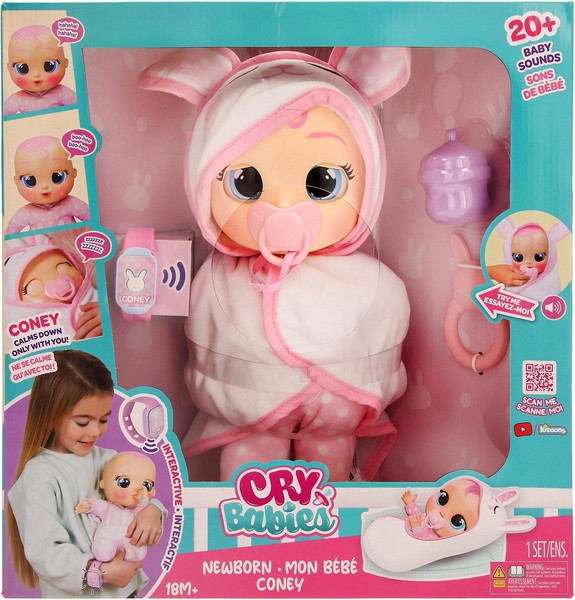 Изображение товара Пупс с аксессуарами Cry Babies Плачущий младенец. Кони Кроха / 43642
