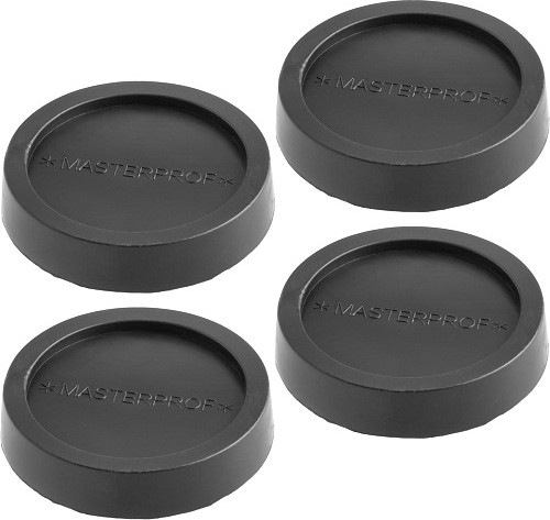 Изображение товара Комплект антивибрационных подставок MasterProf ИС.131608 (4шт, черный)