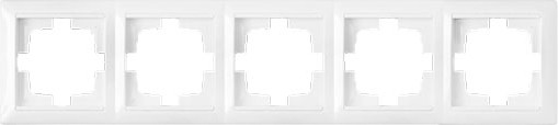 Изображение товара Рамка для выключателей и розеток Bylectrica Стиль Юлиг 735212.297 (белый)