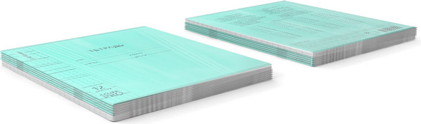 Изображение товара Тетрадь Erich Krause Классика CoverPrо Vivid Fizzy / 56440 (12л, бирюзовый)