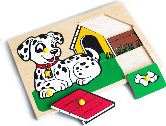 Изображение товара Сортер ЛЭМ Собачка с будкой /1404