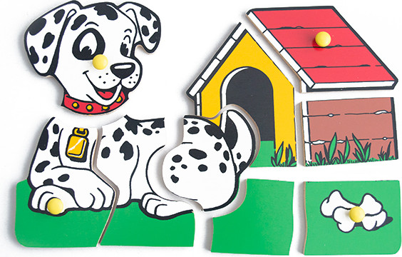 Изображение товара Сортер ЛЭМ Собачка с будкой /1404