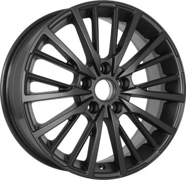 Литой диск KDW KD1740 17x7" 5x114.3мм DIA 60.1мм ET 45мм (Matt Black Painted) — фото 3
