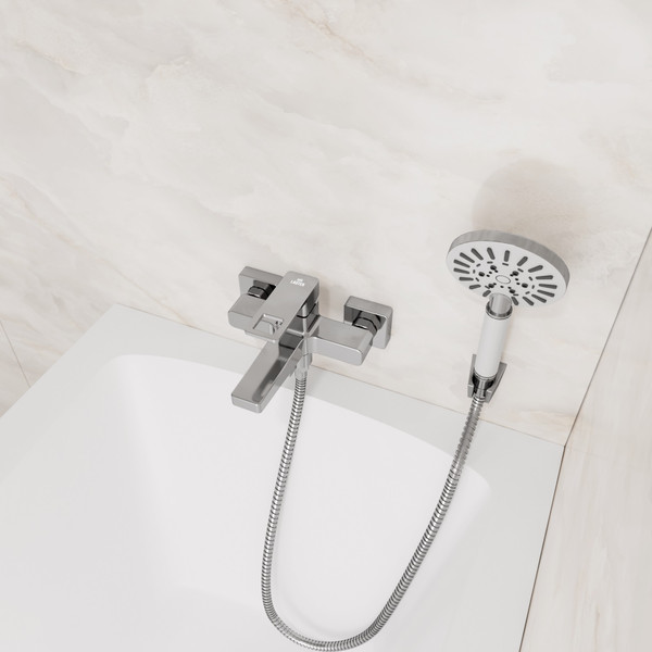 Изображение товара Смеситель Lauter Cascade 21CK6615C с лейкой Nevada 21S10146