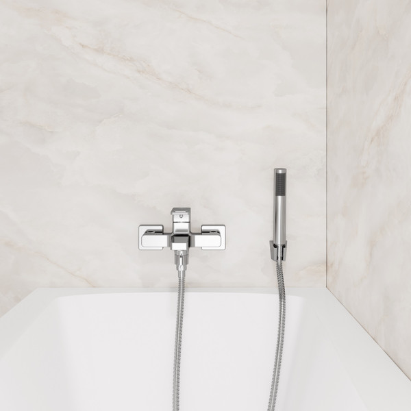 Изображение товара Смеситель Lauter Cascade 21CK6615C с лейкой Lily 21S10048