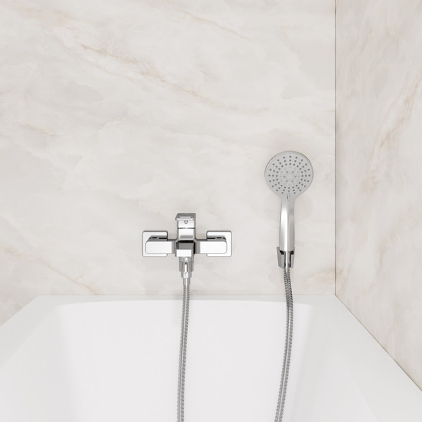 Изображение товара Смеситель Lauter Cascade 21CK6615C с лейкой Daisy 21S10167