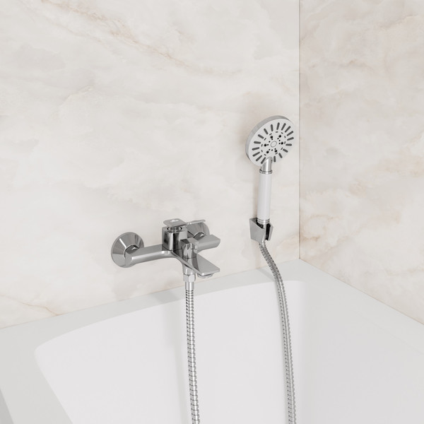 Изображение товара Смеситель Lauter Allure 21CK6618C с лейкой Nevada 21S10146