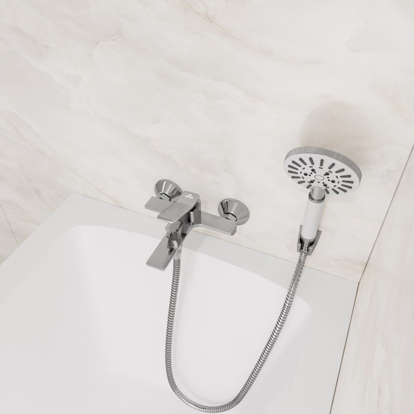 Изображение товара Смеситель Lauter Allure 21CK6618C с лейкой Nevada 21S10146