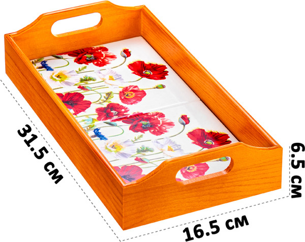 Изображение товара Поднос Elan Gallery Маки / 220198