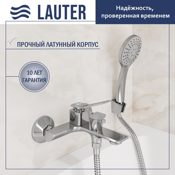 Изображение товара Смеситель Lauter Allure 21CK6618C с лейкой Daisy 21S10167