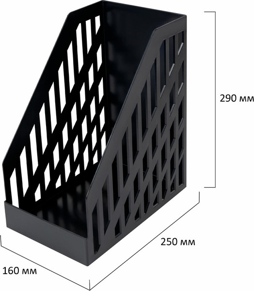 Изображение товара Лоток для бумаг Brauberg Ultra / 238253 (черный)