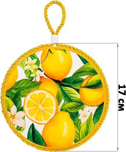 Изображение товара Подставка под горячее Elan Gallery Лимоны / 220201