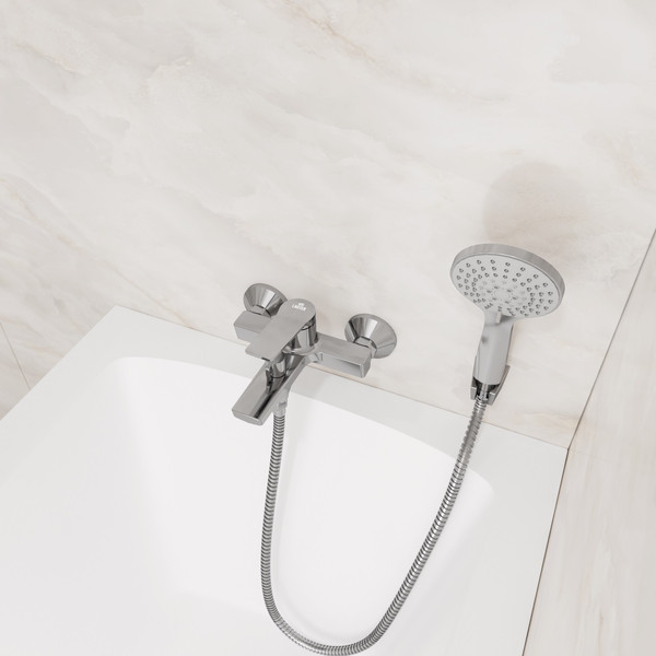 Изображение товара Смеситель Lauter Silk 21СК6572С с лейкой Daisy 21S10167