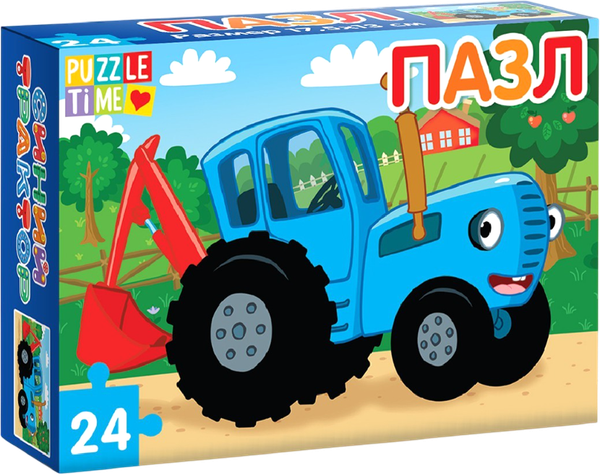 Изображение товара Пазл Синий трактор 7673635