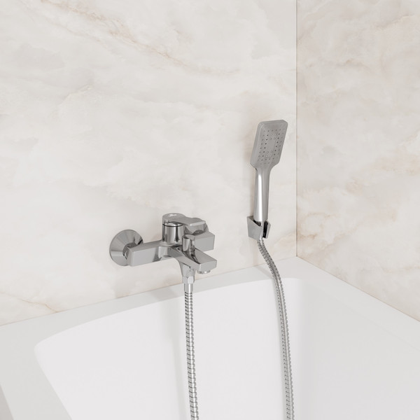 Изображение товара Смеситель Lauter Silk 21СК6572С с лейкой Fleur 21S00126