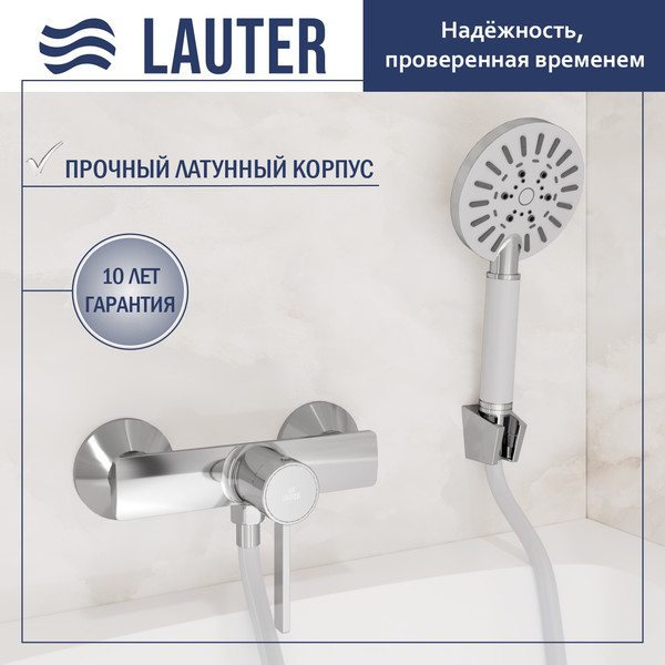 Изображение товара Смеситель Lauter Art 21CK9680C с лейкой Nevada 21S10146
