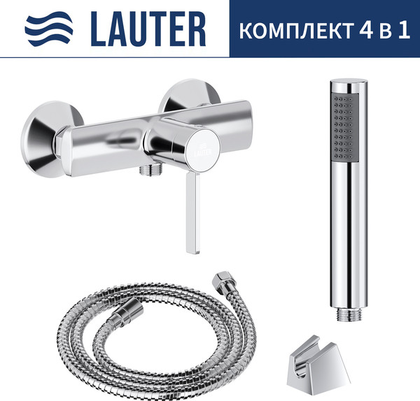 Изображение товара Смеситель Lauter Art 21CK9680C с лейкой Lily 21S10048