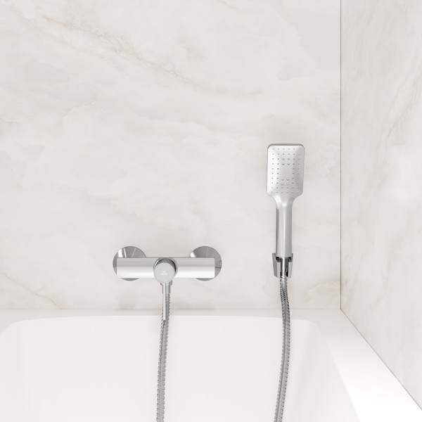 Изображение товара Смеситель Lauter Art 21CK9680C с лейкой Fleur 21S00126