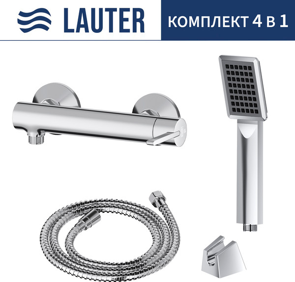 Изображение товара Смеситель Lauter Velvet 21СК9696С с лейкой Serene 21S00103