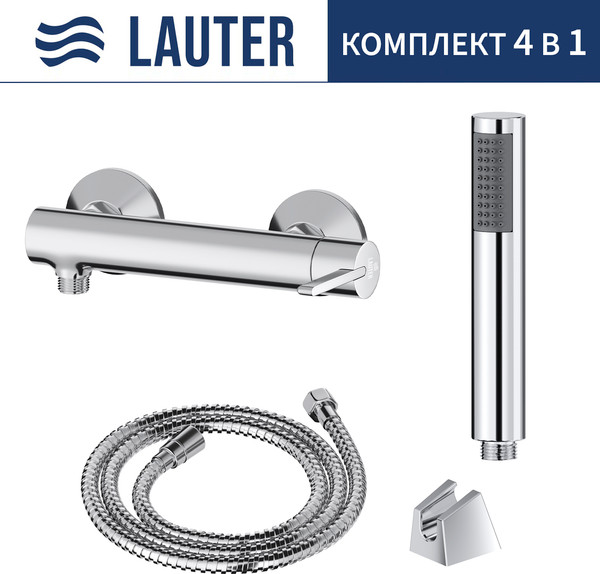 Изображение товара Смеситель Lauter Velvet 21СК9696С с лейкой Lily 21S10048
