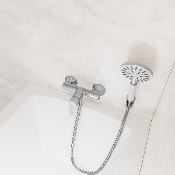 Изображение товара Смеситель Lauter Reef 21СК9678C с лейкой Nevada 21S10146