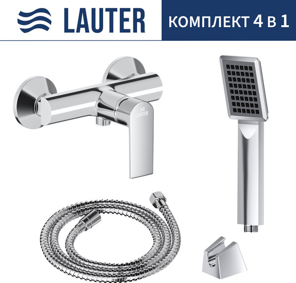 Изображение товара Смеситель Lauter Reef 21СК9678C с лейкой Serene 21S00103