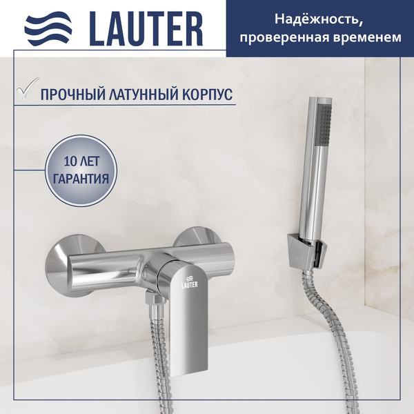 Изображение товара Смеситель Lauter Reef 21СК9678C с лейкой Lily 21S10048