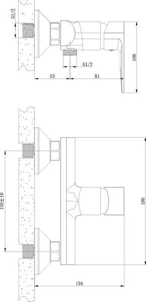 Изображение товара Смеситель Lauter Reef 21СК9678C с лейкой Daisy 21S10167
