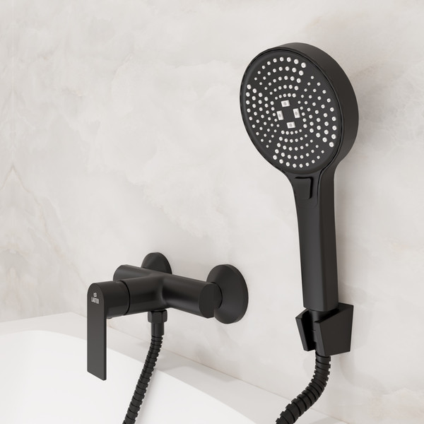 Изображение товара Смеситель Lauter Reef 21СК9678BS с лейкой Pearl 21S00086