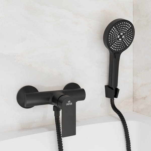 Изображение товара Смеситель Lauter Reef 21СК9678BS с лейкой Pearl 21S00086