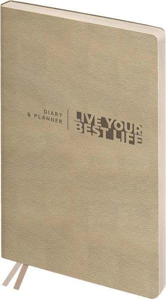 Изображение товара Ежедневник BG  Waltz. Beige metallic А6+ / DuA6+_61187 (136л)