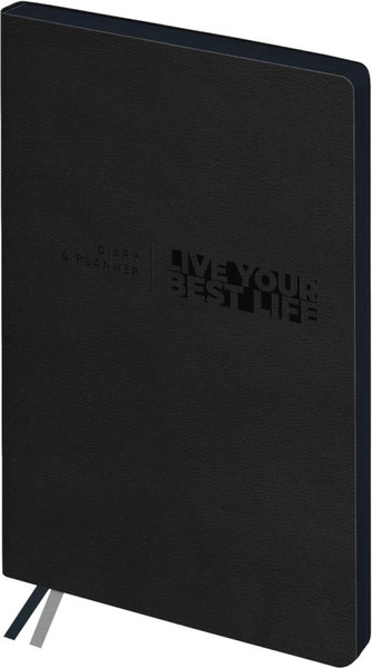 Изображение товара Ежедневник BG Waltz. Black А6+ / DuA6+_61183 (136л)