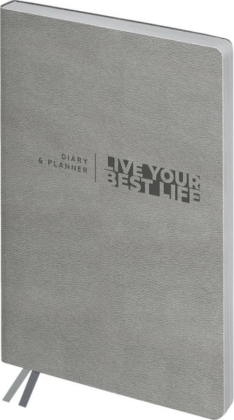 Изображение товара Ежедневник BG Waltz. Silver metallic А6+ / DuA6+_61185 (136л)