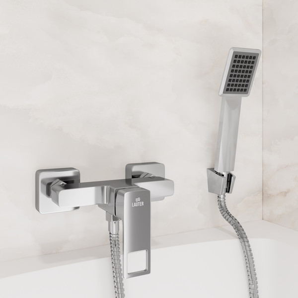 Изображение товара Смеситель Lauter Cascade 21СК9615C с лейкой Serene 21S00103