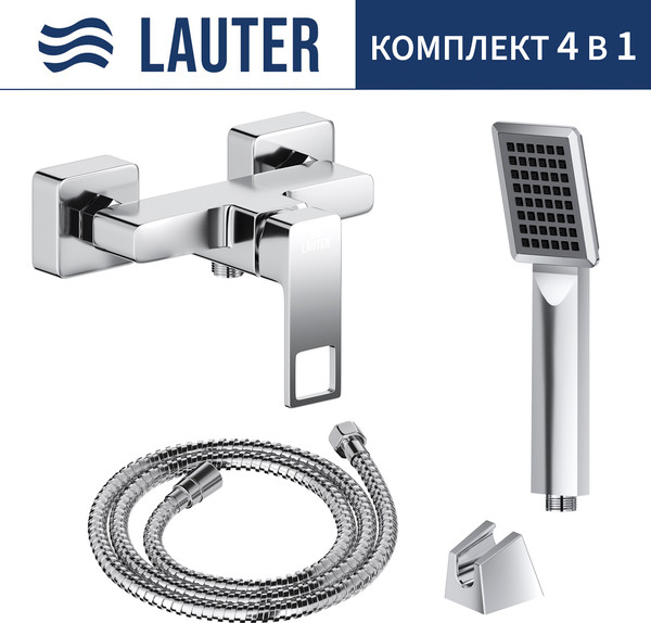 Изображение товара Смеситель Lauter Cascade 21СК9615C с лейкой Serene 21S00103