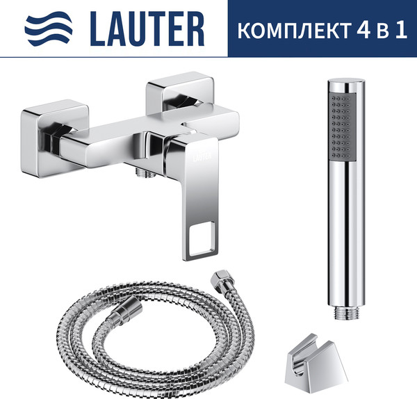 Изображение товара Смеситель Lauter Cascade 21СК9615C с лейкой Lily 21S10048