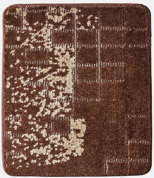 Изображение товара Набор ковриков для ванной и туалета Shahintex Vintage 60x100/60x50 (шоколадный 01)