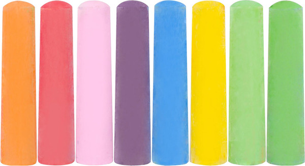 Изображение товара Набор мела канцелярского Brauberg Kids. В ведерке / 272772 (8шт)