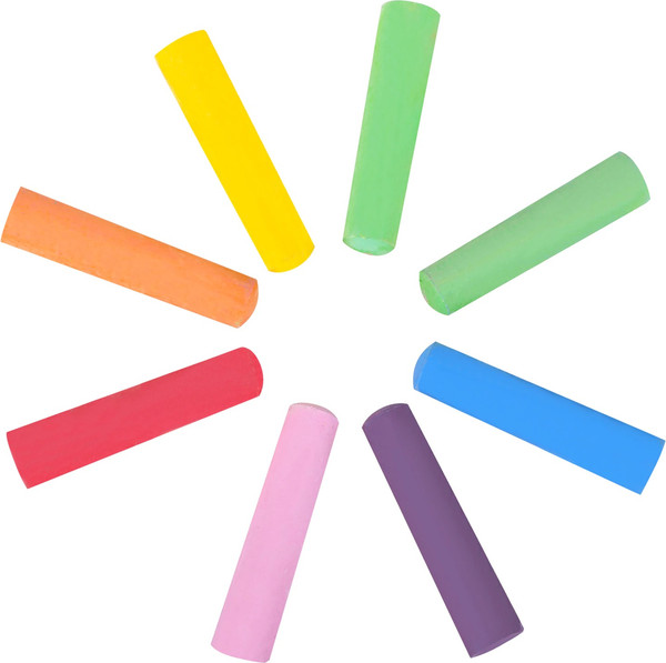 Изображение товара Набор мела канцелярского Brauberg Kids. В ведерке / 272772 (8шт)