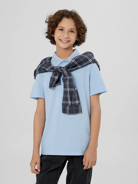 Изображение товара Футболка детская Mark Formelle 113430/1 (р.122-60, голубой)
