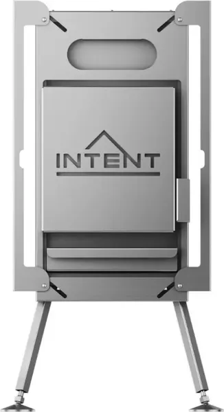 Изображение товара Палатка-баня MORZH Max с полом, печью и баком для воды (черный)