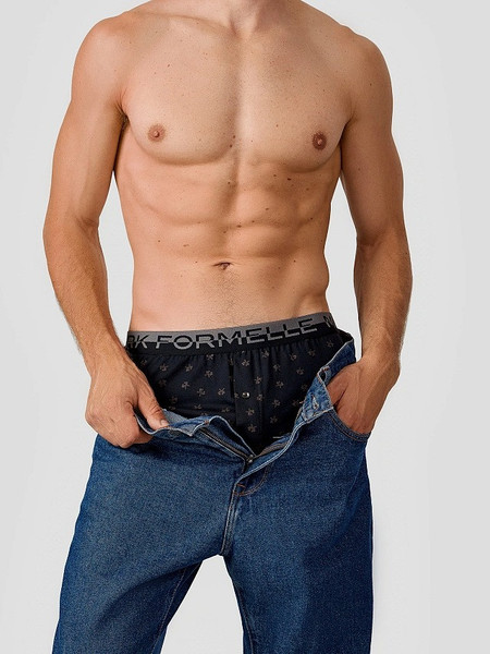 Изображение товара Трусы мужские Mark Formelle 411222 (р.86-96, топоры на черном-1)