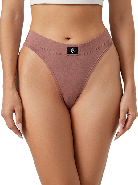 Изображение товара Трусы женские Mark Formelle 412542 (р.98, кофейно-розовый/декор)